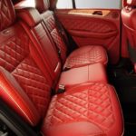 Mercedes GLE тюнинг от TopCar красный интерьер из крокодиловой кожи