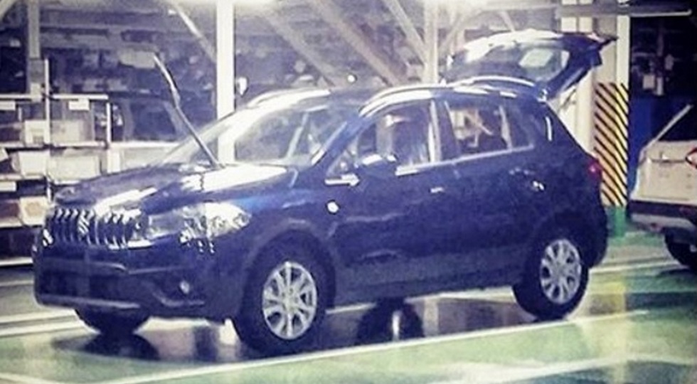 Suzuki SX4 обновленная модель на шпионском фото