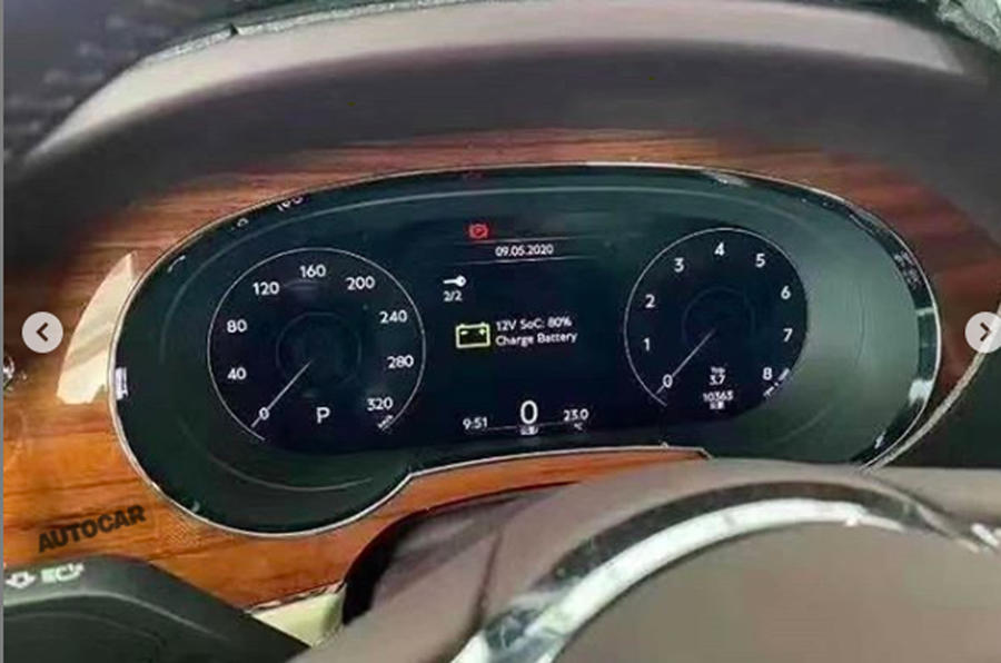 В Сети появились фотографии нового Bentley Bentayga 2020