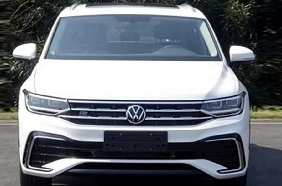 В Сети появились изображения нового купе-внедорожника Volkswagen Tiguan X