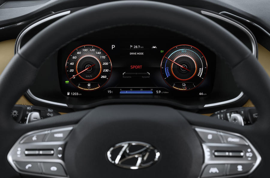 Опубликованы фото и характеристики нового Hyundai Santa Fe 2020