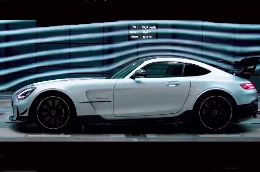 Экстерьер нового Mercedes-AMG GT Black Series рассекретили до официальной премьеры