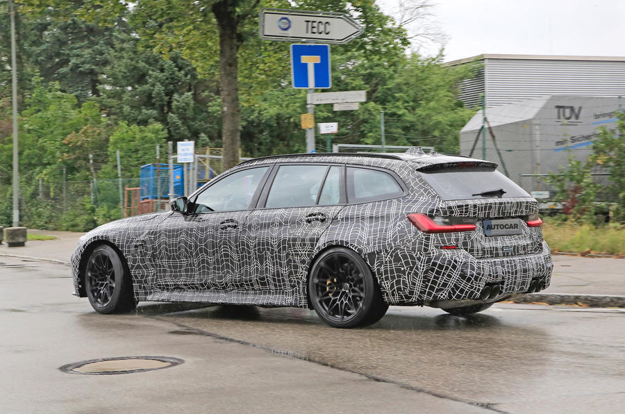 Универсал BMW M3 Touring 2022 года был заснят на тестах