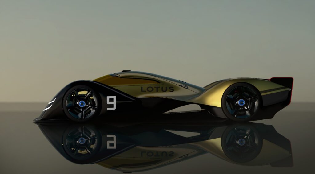 Lotus представил концепт электрического спорткара Lotus E-R9