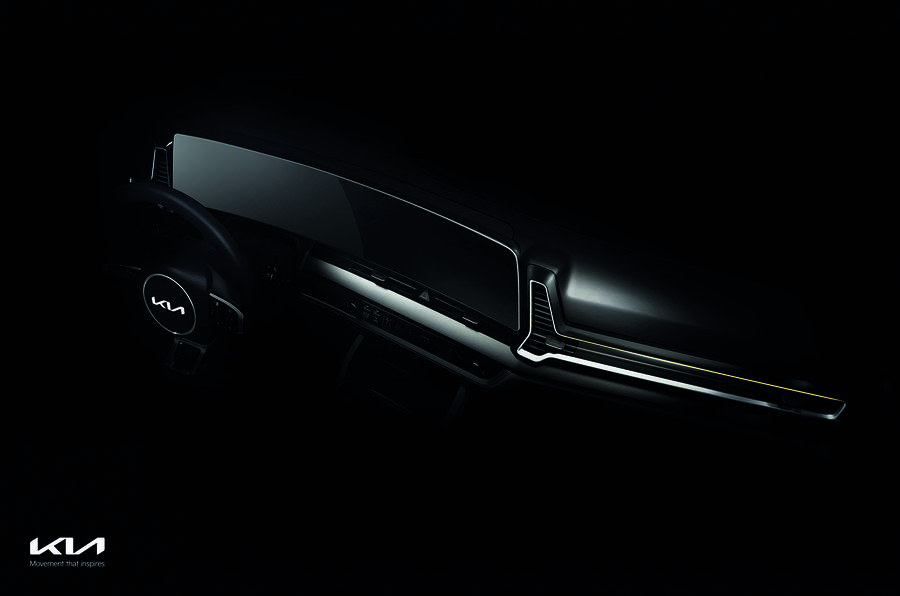 Kia опубликовала первые изображения кроссовера Kia Sportage 2022 модельного года