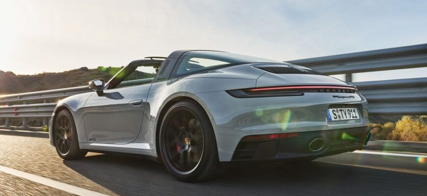 Porsche 911 GTS 2022 года будет иметь мощность 473 лошадиных силы