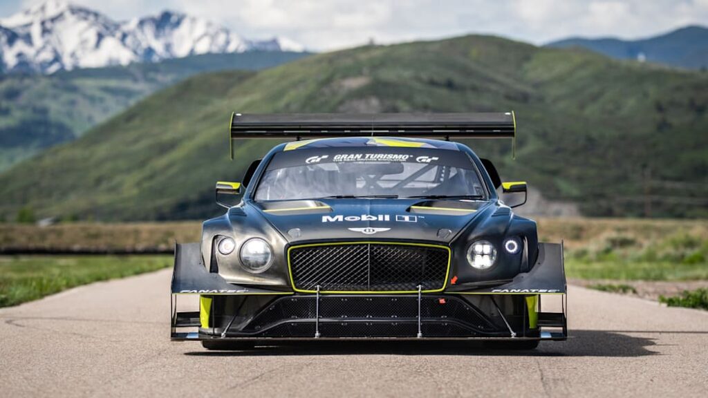Гоночный Bentley Continental GT3 Pikes Peak выдал 750 лошадиных сил на биотопливе