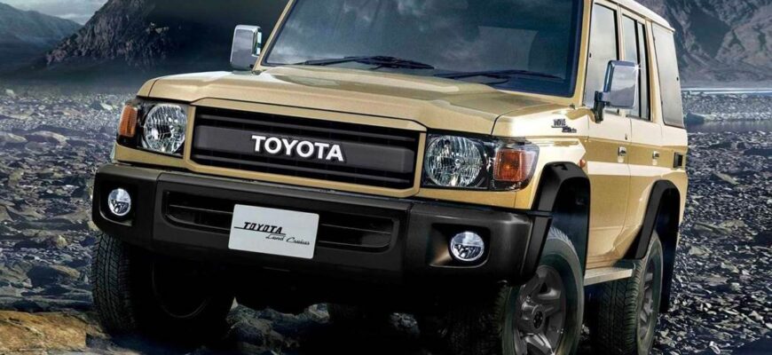 Toyota Land Cruiser 70 получит юбилейное издание в честь 70-летия