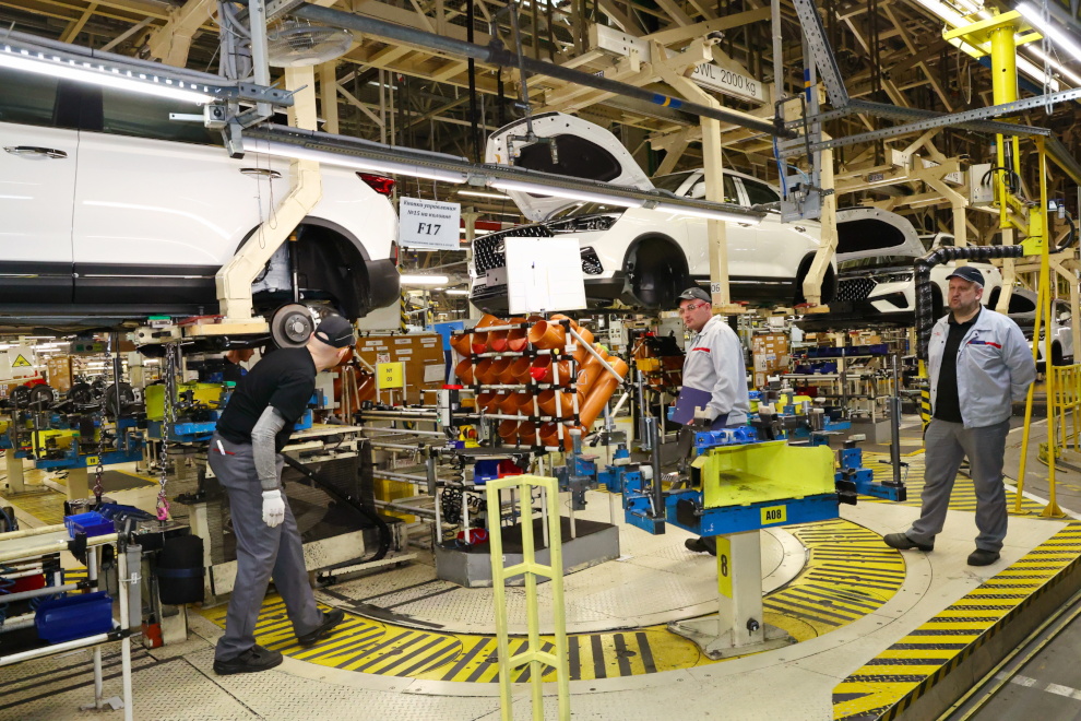 АВТОВАЗ запустил производство LADA X-Cross 5 на экс-заводе Nissan в Санкт-Петербурге