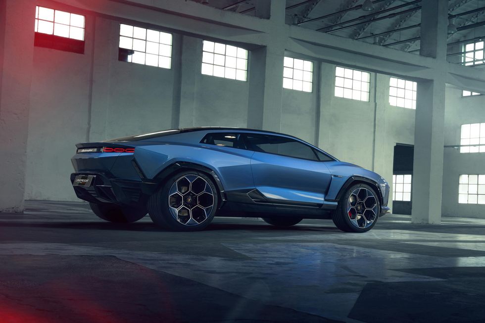 Lamborghini презентовала концепт первого электромобиля Lanzador