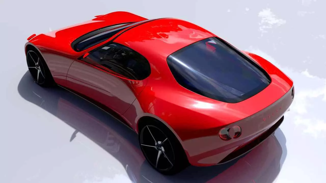 Концепт гибрида Mazda Iconic SP с роторным мотором дебютировал в Японии