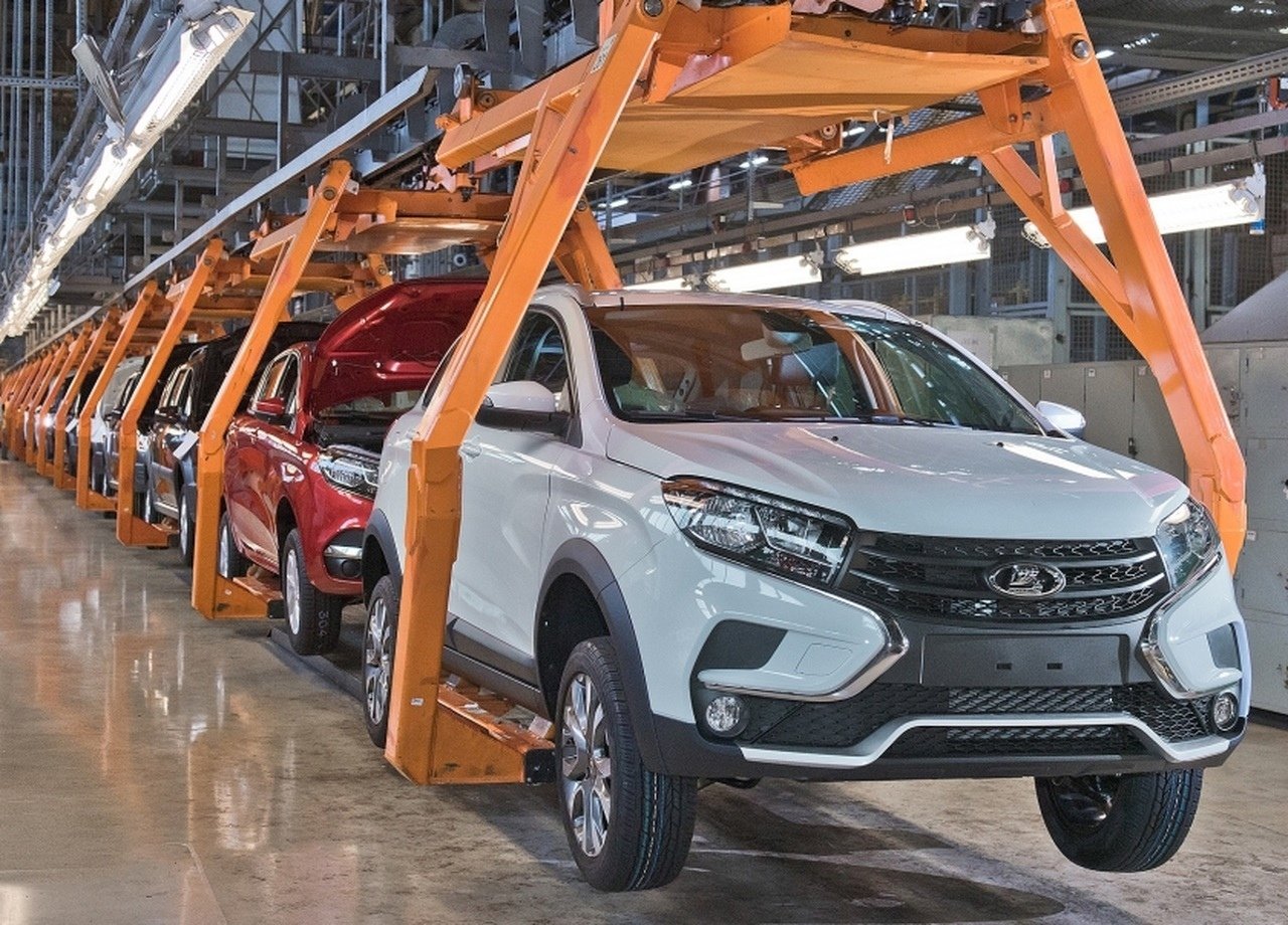 АВТОВАЗ конвейер Lada XRAY