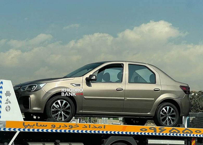 Обновлённый Renault Logan в лице Pars Khodro Cadilla P90 засветился на фотоснимках