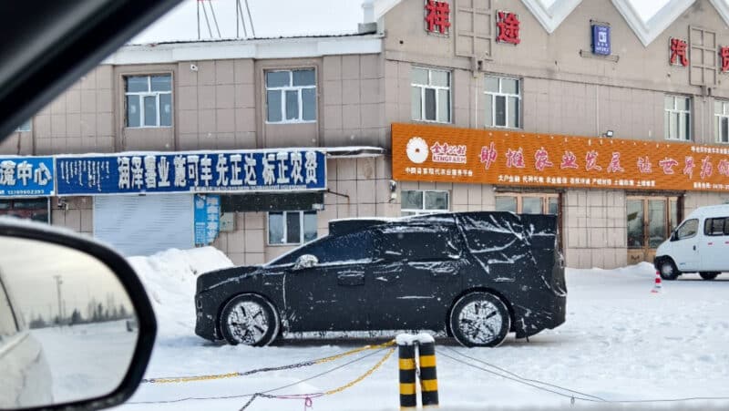 Новый электрический внедорожник Li Auto прошел зимние испытания