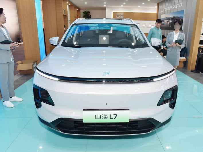 Chery Jetour Shanhai L7 дебютирует на Пекинском автосалоне 2024 года