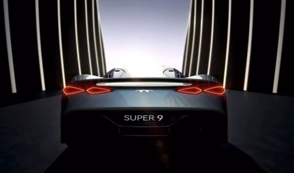 BYD показала концепт электрокабриолета-суперкара Fang Cheng Bao Super 9