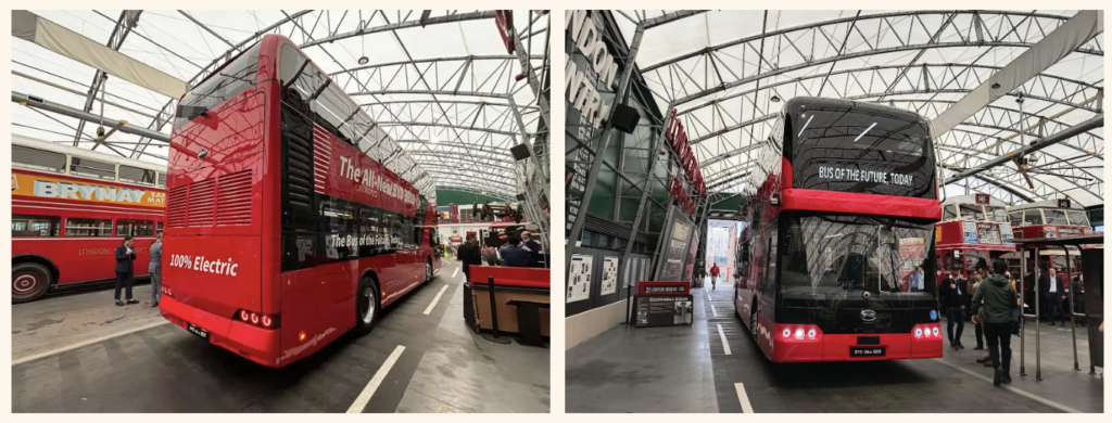 Автобус BYD с батареей емкостью 532 кВт/ч может стать следующим красным автобусом в Лондоне