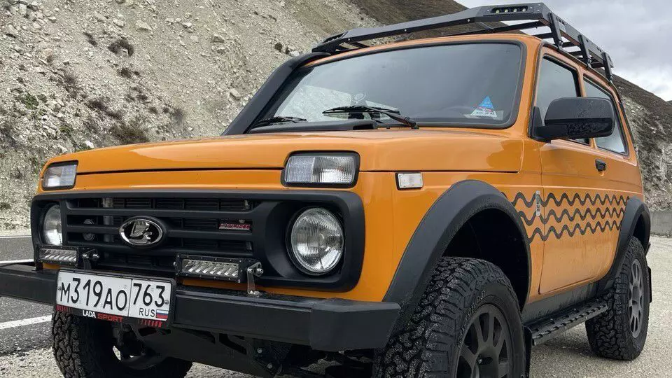 Появились новые фотографии Lada Niva Sport во время испытаний