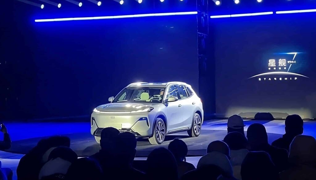 Geely Galaxy представила Starship 7 PHEV с запасом хода до 1430 км