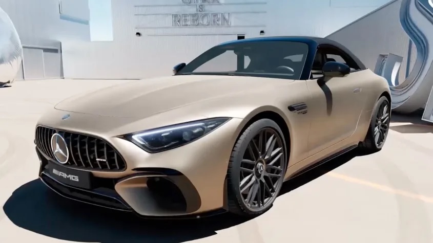 Mercedes-AMG SL Golden Coast: эксклюзивный выпуск с роскошными особенностями