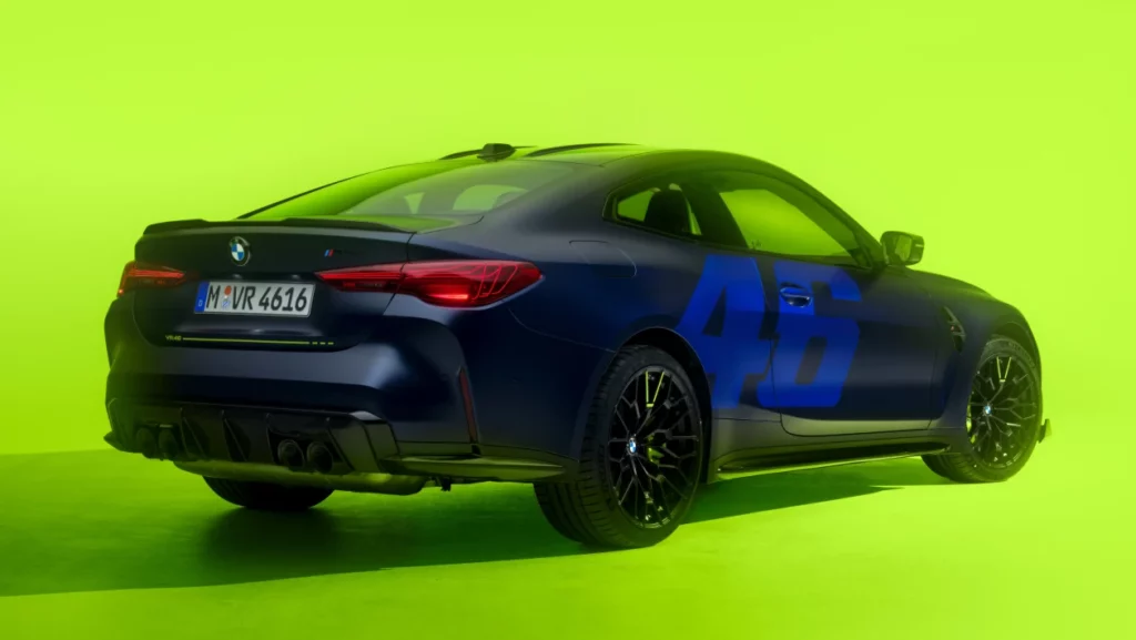 BMW M4 CS Edition VR46: Специальная версия в честь легенды MotoGP Валентино Росси