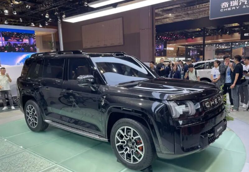 Новый Chery Tiggo 9L с тремя электродвигателями дебютирует на автосалоне в Шанхае