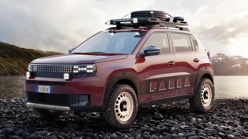 Fiat Panda 4x4 возвращается в виде концепта с полным приводом