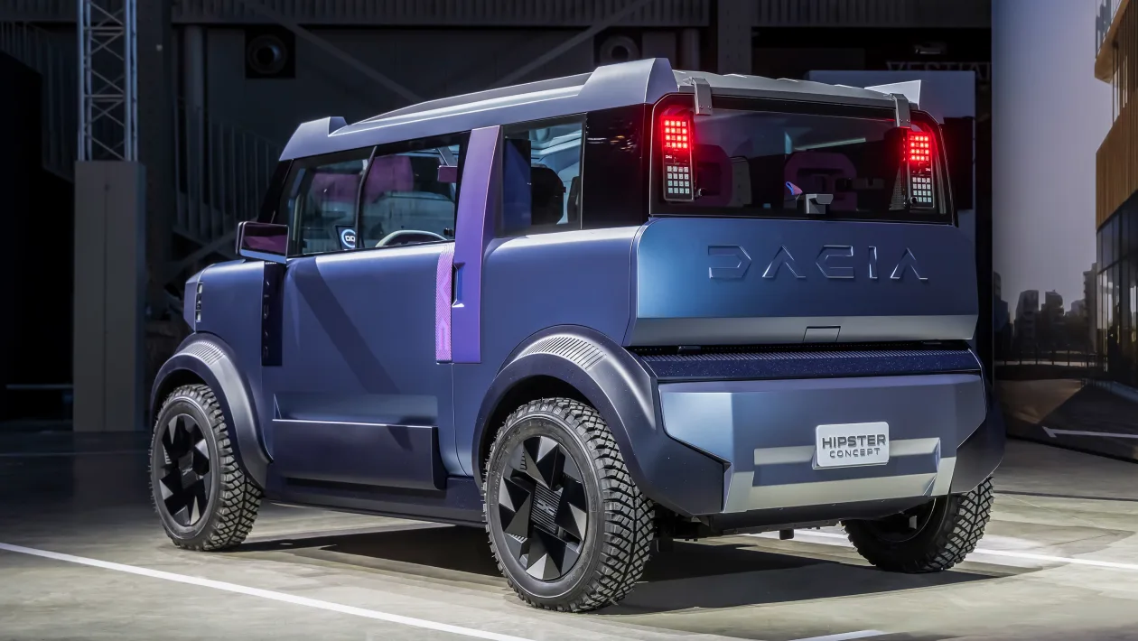 Dacia представила концепт Hipster — компактный электромобиль за 1,7 млн рублей