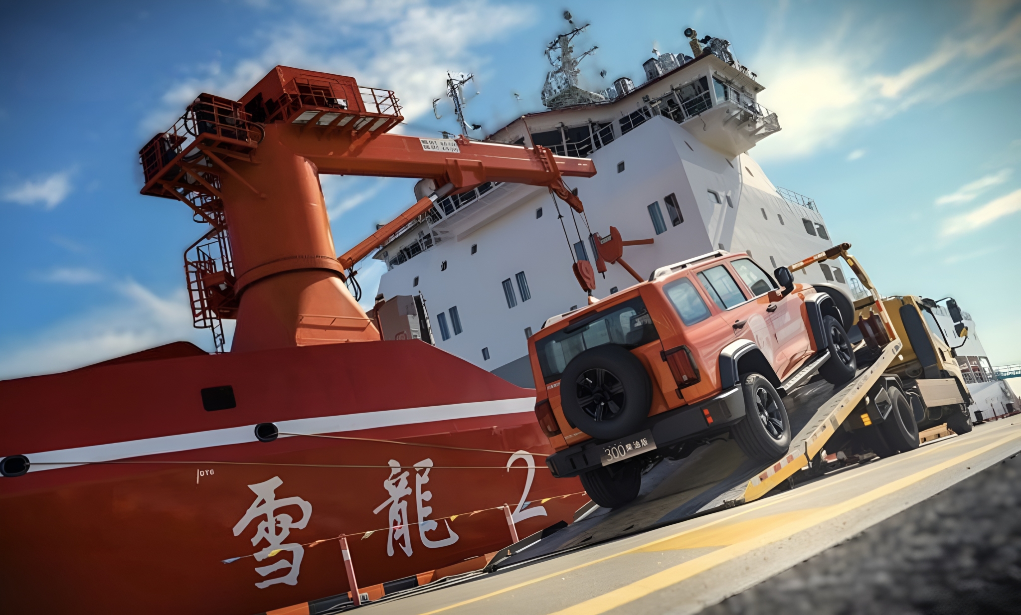 GWM Tank 300 Diesel отправится в Антарктиду для поддержки экспедиции Китая