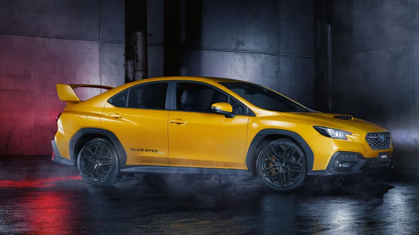 Subaru представила WRX Club Spec Evo с духом STI