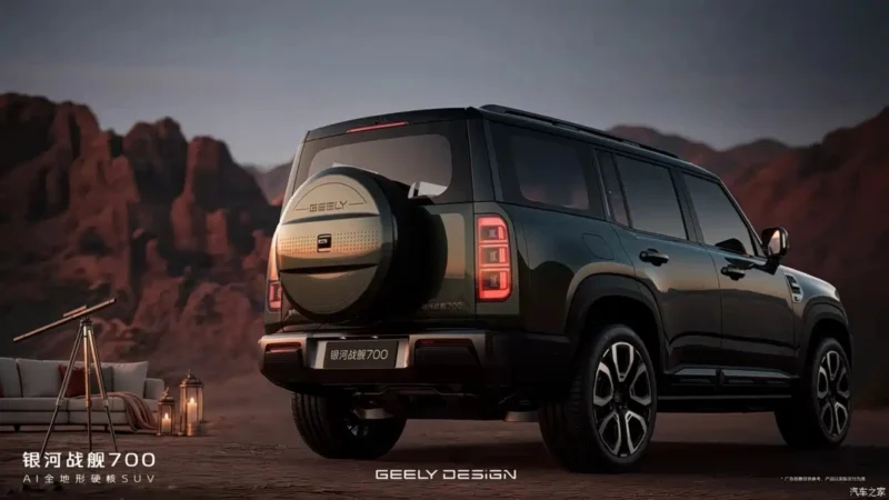 Geely показала салон Cruiser 700 с гибридной установкой мощностью 1128 л.с.