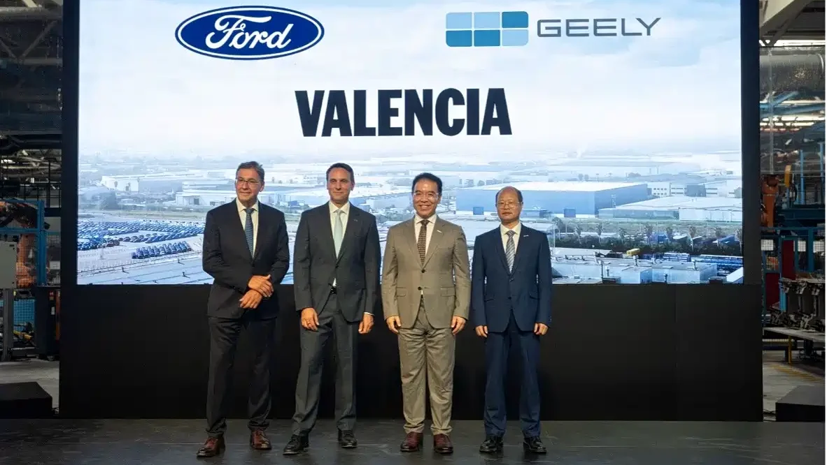 Ford и Geely создают совместное предприятие в Испании для выпуска новых моделей